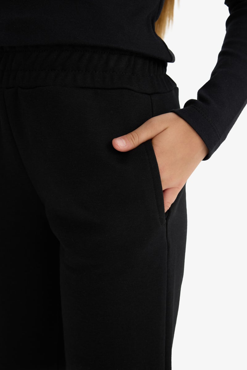 ديفاكتو بنطلون سويت بانتس بناتي بيزك جوجر قصة عادية - Image 5